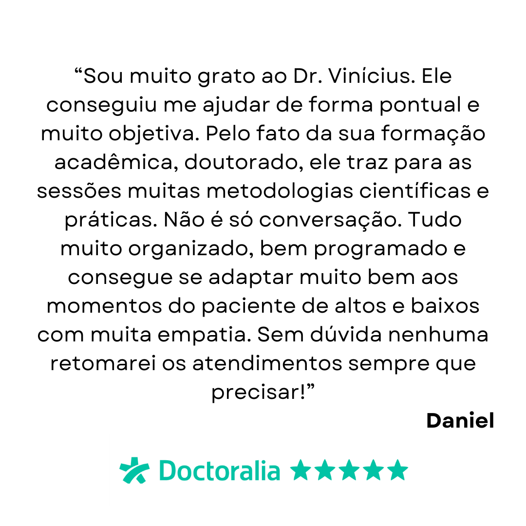 Opinião | EVIPSI | Psicólogo Dr. Vinícius Ferreira Borges, PhD | Florianópolis